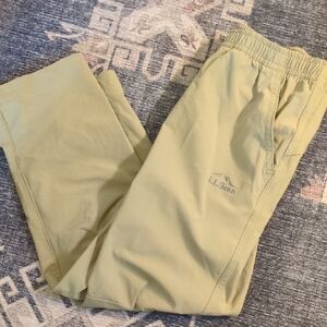 L.L. Bean Sage Green Casual Pants
